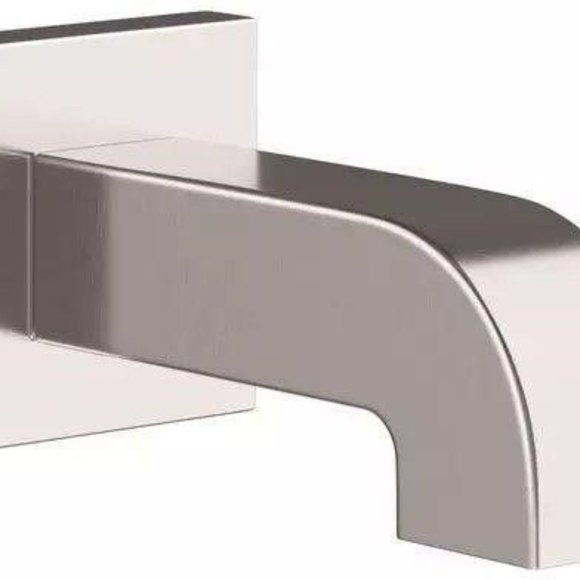 ProFlo PFTS39ZBN Non Diverter Tub Spout In Brushed Nickel, New - Picture 8 of 9